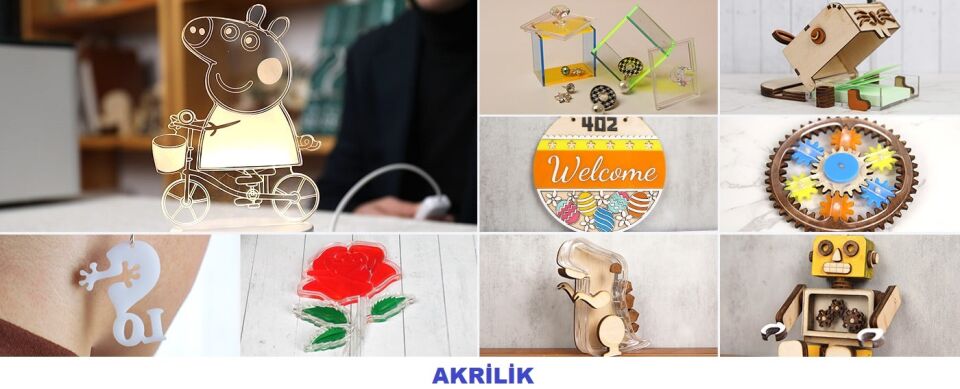 GWEIKE LAZER KESİM KAZIMA TARAMA CİHAZI